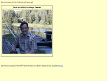 Tablet Screenshot of derek.sdf-eu.org