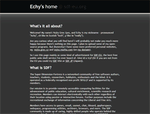 Tablet Screenshot of echy.sdf-eu.org
