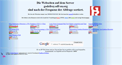 Desktop Screenshot of godefroy.sdf-eu.org